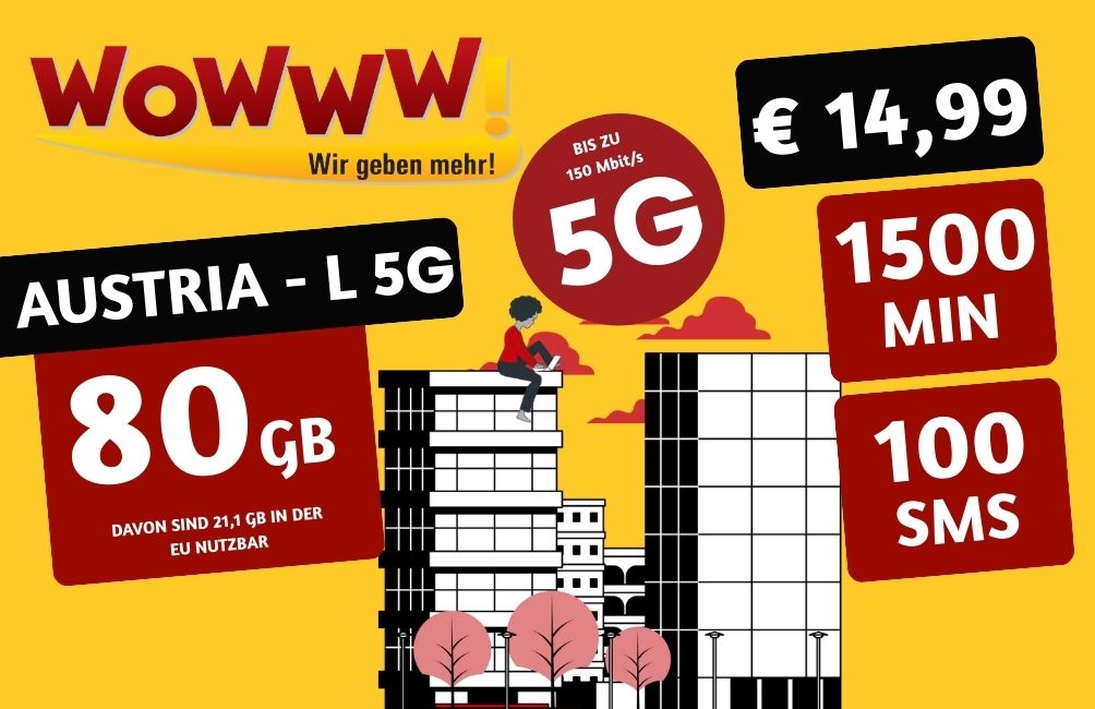 WOWWW! Austria-L 5G € 14,99