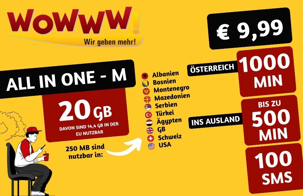 WOWWW! All in One-M € 9,99