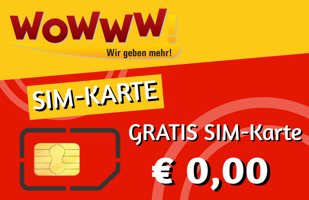 Gratis SIM-Karte € 0,00