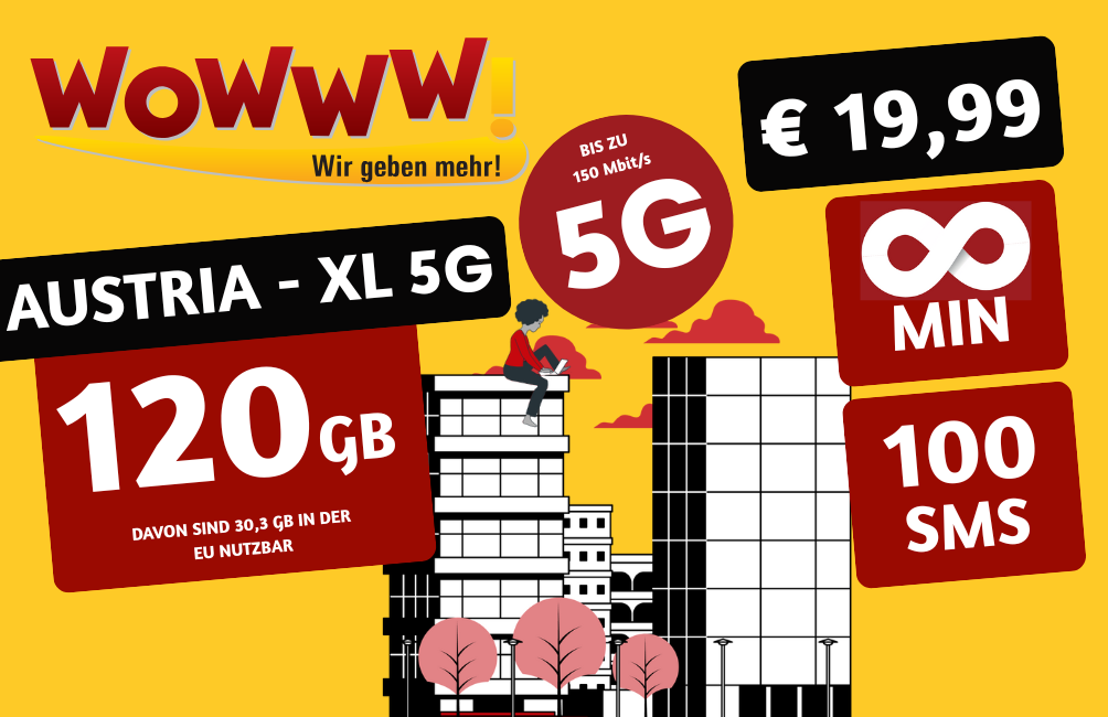 WOWWW! Austria-XL 5G € 19,99